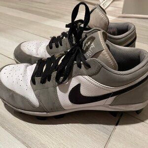 Nike / Jordan 1 - Size 11 cleats (molded) - Used, gray/black